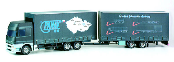 MB ACTROS 2635 s přívěsem "PANAV"